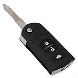 Flip Key Shell for Mazda 2 3 5 6 8 RX8 MX5 Replace Worn or Broken Keys