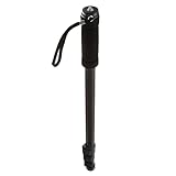 Amazon Basics Lightweight Portable Extendable Camera & Photography Monopod, Aluminum, Telescopic - 21 to 67 inch, Black