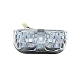 FHNGUD Rear brake light motorcycle For FZ8 2010-2013 FZ1N 2006-2012 FZ1 For FAZER FZS1000 LED Rear Tail Brake Light Turn Signal Integrated Lamp Motorcycle