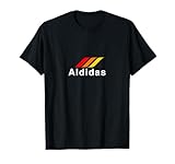 Funny Aldidas Logo brand Design T-Shirt