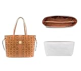Bag Organizer Compatible with MCM Liz Bag Dupont Paper Handbag Organizer Insert Liner Bag Handbag Liner Bag(27 * 10.2 * 16CM B)