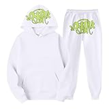 XYYYHTL Syna world Tracksuit Adult Synaworld Hoodie and Pants Unisex Y2K Comfortable Gym Clothing Synaworld Sweatsuit Tracksuit Jogging Suit Hip Hop Loungewear for Men Women