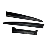 Car Rear Spoilers For Peugeot 206 207 Universal Plastic Car Spoiler Roof Rear Tail Wing Accessories Trunk Wing Spoiler(Style 1 matte black)