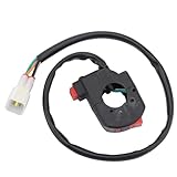 WOOSTAR 7/8" 22mm Handlebar 2 Function Right Start Switch Replacement for 125cc ATV 4 Wheeler Quad Sport Bike Dirt Pit Bike Electric Motorbike Bike