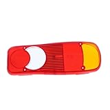 XYZ Parts Rear Tail Light Lens Assembly Compatible With Peugeot Boxer Chassis Cab 2012-> For UK Drivers Side Right Hand Replacement
