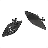 LoreenCar Headlight Washer Cover Jet Cover LH RH for BMW E92 E93 3 Series 328i 335i OE 61677171659 61677171660 Left Right Pair Set