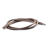 Trollbeads Leather Bracelet Brown/Silver, 41cm / 16.0 in
