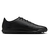Nike Men's Vapor 16 Club TF Football Shoe, Black/Black/Deep Jungle, 6 UK