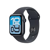 Apple Watch SE 3 GPS 40mm Smartwatch with Midnight Aluminium Case with Midnight Sport Band M/L. Fitness and Sleep Trackers, Heart Rate Monitor, Always-On Display, Water Resistant