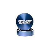 Medium 2 Piece Gloss Herb Grinders by Santa Cruz Shredder-Blue