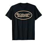 Brough Superior Oval Logo Text T-Shirt