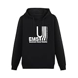 SUMMER RETREAT Electronic Music Studios Hoody Synthi Aks Ems Retro Synth Vcs3 Black M