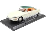Norev 1:18 Citroen DS 21 Le Léman 1968 - Ivory & Green Metallic roof
