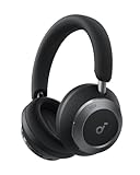 soundcore Space One Pro by Anker, Adaptive Active Noise Cancelling Headphones, Super Foldable Design, 60H Lossless Audio, Ultra-Fast Charging, Hi-Res Wireless Audio with LDAC, Comfortable Fit
