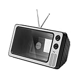 Namvo Phone Screen Magnifier 12" Vintage TV Mobile Phone Screen Amplifier Creative Mobile Phone Holder