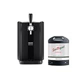 PerfectDraft Black Philips Machine Home Beer Cooler & Dispenser System HD HD3761/60 and San Miguel Especial Keg