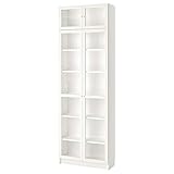Ikea BILLY/OXBERG bookcase, 80x30x237 cm, white