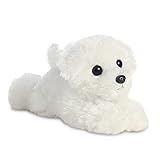 Aurora, 60466, Mini Flopsie Snowball Bichon, 8In, Soft Toy, White