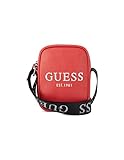 GUESS Unisex's Outfitters Camera Designer, Fanny Pack, Travel Bag, Crossbody, Red, One Size