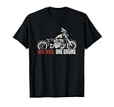 Biker Bobber Motorcycle One Man One Engine T-Shirt