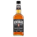 Benchmark Kentucky Straight Bourbon Whiskey 70cl, Old Number 8, 40% ABV, Award-winning Whiskey, ‎Distilled, Aged & Bottled by Buffalo Trace Distillery, Ideal for Old Fashioned, Whisky Gift Idea