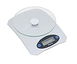5 kg Postal Postage Parcel Scale for Small Parcels & Letters | Digital Electronic Kitchen & Shipping Scale with Removable Glass Platform, LCD Display, Tare, Auto‑Off