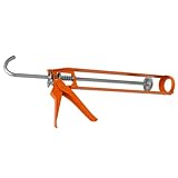 JD Brands Extra Strong Caulking Gun – Heavy Duty Skeleton Applicator for Sealants, Adhesives, Silicones – Professional High Viscosity Cartridge Gun – Blue – Fits 400ml & 310ml Tubes