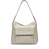 RADLEY London Colebrook Close Medium Ziptop Shoulder Bag for Women, in Pumice Grained Leather with Shoulder Strap
