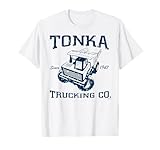Tonka Trucking Co. Since 1947 Vintage Trucker Logo T-Shirt