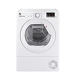 Hoover H-DRY 300 Freestanding Heat Pump Tumble Dryer, 8 Kg, Class A++, Wi-Fi & Bluetooth, hOn App, Advanced Care & Aquavision, White, 59.6x60x85 cm - HLE H8A2DE-80