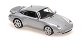 Minichamps 940069205 Porsche 911 Turbo S (993) Silver 1995 Scale Model Car