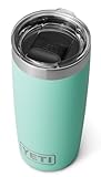 YETI Rambler Tumbler, Vaccum Insulated Stainless Steel Tumbler with Magslider Lid, Seafoam, 10 oz (295 ml)