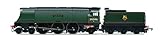 Hornby Steam Train - R30114 BR, West Country Class, 4-6-2, 34046 'Braunton' - Era 4 00 Gauge Locomotives for Train Set, Engine Models for Adults - 1:76 Scale Model Gift