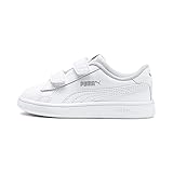 PUMA Unisex Baby Puma Smash V2 V Inf Low Top Sneakers, Puma White Puma White, 8.5 UK