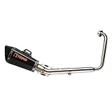 YZF-R125 - Toro Full Exhaust System w/Matt Carbon HexCone Silencer