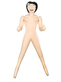 Henbrandt Inflatable Woman 150cm Blow Up Female Doll Stag Do Hen Night Party Decorations Photo Booth Props Fake Girlfriend Novelty Secret Santa Joke Gift for Men