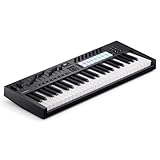 Novation Launchkey 49 [MK4] – 49 key Semi-Weighted, USB, MIDI Keyboard Controller with DAW Integration. Chord & Scale Modes, 8 Drum Pads, & Arpeggiator — Includes Software Bundle for Music Production