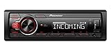 Pioneer MVH-330DAB-AN, 1DIN Car Radio with RDS and DAB+, USB, AUX Input, Bluetooth, Low Installation Depth with DAB Antenna