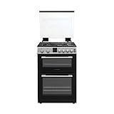 Montpellier MDOG60LS 600mm Double Gas Oven & Grill Silver