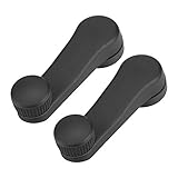 1 Pair Window Crank Handle, Car Window Winder Crank Riser Car Wagon Door Window Crank Handle Winder Replacement for MK3 MK4 1997-2010