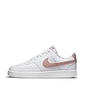 NIKE Women's Court Vision Low Next Nature Sneaker, White Pink Oxford, 6.5 UK