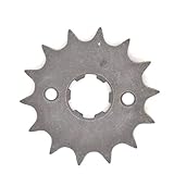 ZHAUPMCB Engine sprocket Motorcycle Front Sprocket 15 16 17 Tooth Fit For Honda CB 125 F CB125F GLR125 CBR125/150 CBR 125/150 Chain Sprocket(14 tooth)