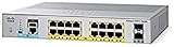Cisco Switch/Cat 2960L 16GigE 2x1G SFP, gray (Renewed)
