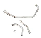YSDSLS Removable stainless steel Motorcycle Full Exhaust Escape System Modifed Pipe For Y&amaha YZF-R15 R125 MT125 MT-15 2008-2017 Muffler Exhaust Pipe(V3 2018-2023)