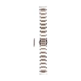 Emporio Armani Watch for men, 22 mm, silver stainless steel, original replacement strap for AR2434, silver, Classic