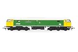 Hornby Diesel Train - R30382 RailRoad Plus BR, Class 47, Co-Co, 47522 'Doncaster Enterprise' - Era 8 00 Gauge Locomotives for Train Set, Engine Models for Adults - 1:76 Scale Model Gift