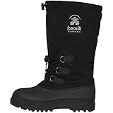 Kamik Men's Canuck Snow Boots, Black, 12 UK