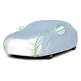 Durable Car Cover for Vauxhall Nova Saloon(1982-1993),Sun Protection Waterproof Windproof Dustproof Snow Leaves Scratch Resistant Full Exterior Covers