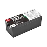 TalentCell LiFePO4 Battery, 24V 4Ah, Rechargeable, 25.6 V, 96Wh, Lithium iron Phosphate battery