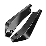 Car Front Spoilers Front Bumper Diffuser Skirts Splitter Body Kit Accessories, compatible For Nissan For Qashqai J11 J10 For Juke For Tiida For Nismo For NOTE For X-TRAIL,Blackone